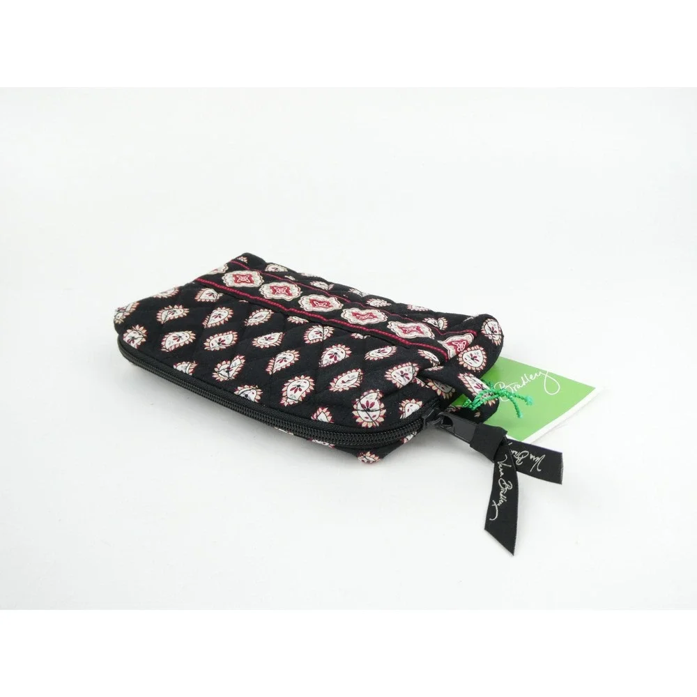 Vera Bradley Classic Black Small Cosmetic Case NWT